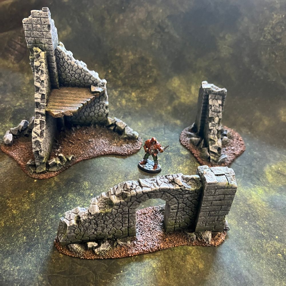 Handmade gaming terrain